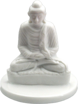 MOOD BUDDHA in WEISS zum Becherset