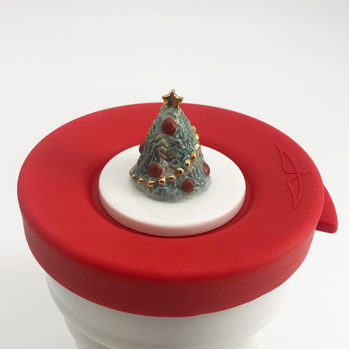 MOOD WEIHNACHTSBAUM FARBIG und mit GOLD zum Becherset