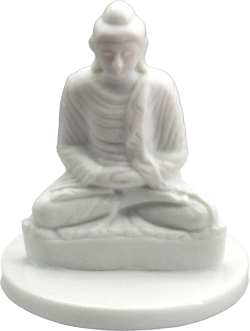 MOOD BUDDHA in WEISS zum Becherset