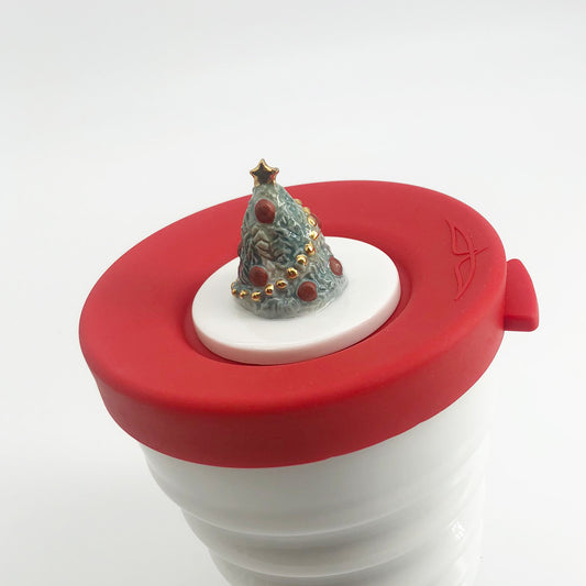 MOOD WEIHNACHTSBAUM FARBIG und mit GOLD zum Becherset
