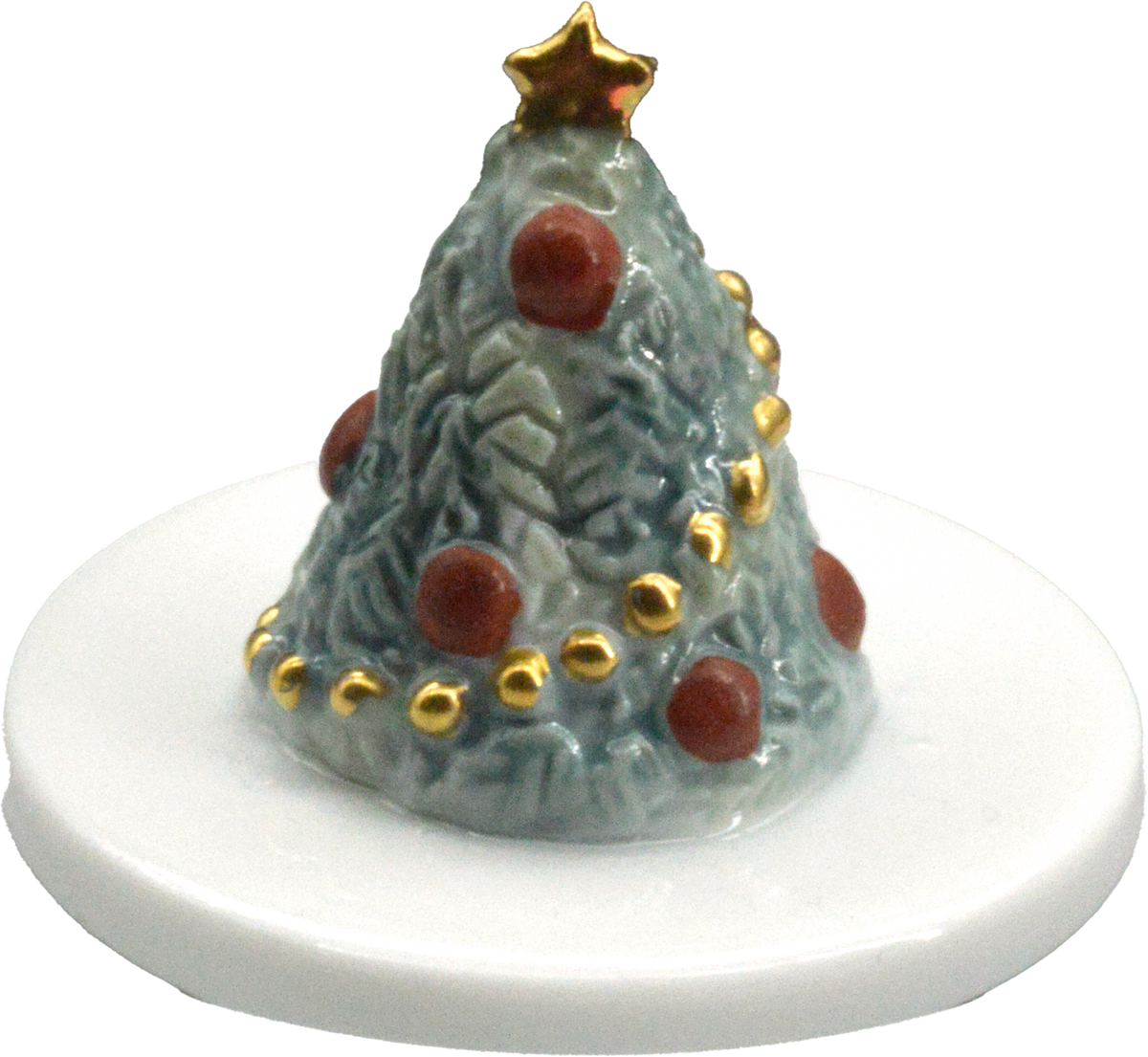 MOOD WEIHNACHTSBAUM FARBIG und mit GOLD zum Becherset